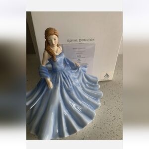 Royal Doulton Bella Figurine in Blue